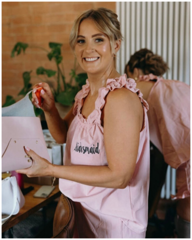 Bridal spray tan