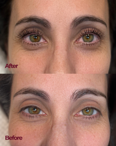 Korean lash lift & tint