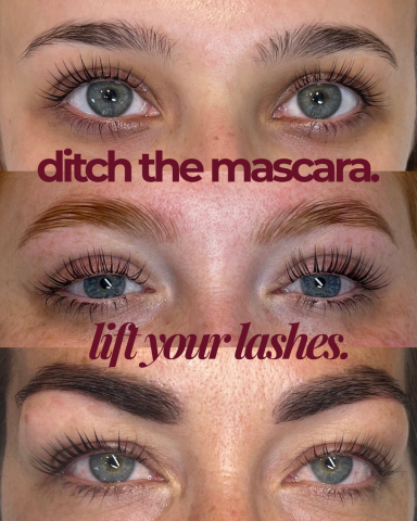 Korean lash lift & tint