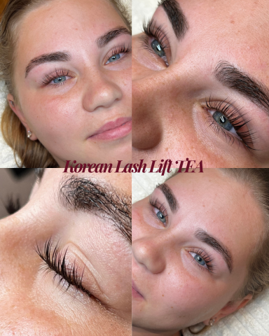 Korean lash lift