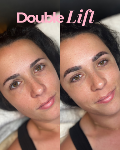 Korean lash lift and brow lamination