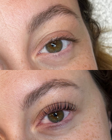 Korean lash lift & tint